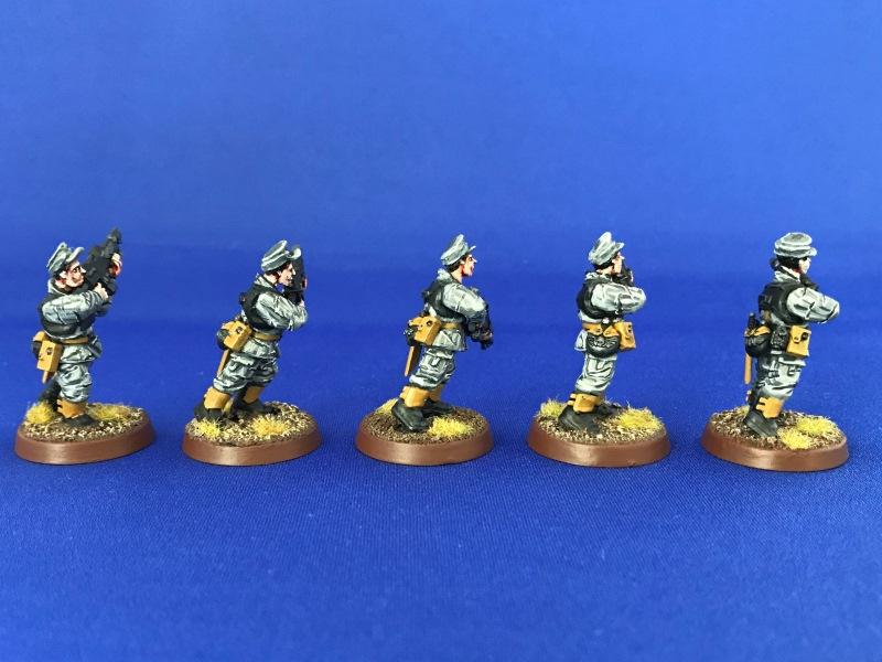 Astra Militarum, Imperial Guard, Necromundian 8th, Necromundian Imperial Guardsmen, The Spiders