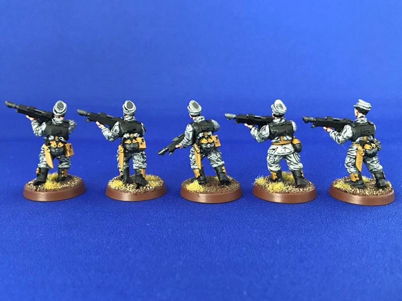 Astra Militarum, Imperial Guard, Necromundian 8th, Necromundian Imperial Guardsmen, The Spiders