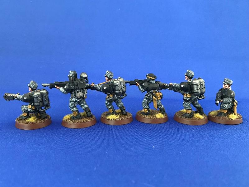Astra Militarum, Imperial Guard, Necromundian 8th, Special Weapons Squad, The Spiders