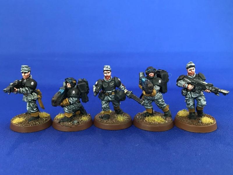 Astra Militarum, Imperial Guard, Imperial Guardsmen, Necromundian 8th, The Spiders