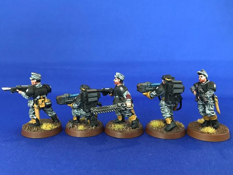 Astra Militarum, Imperial Guard, Imperial Guardsmen, Necromundian 8th, The Spiders