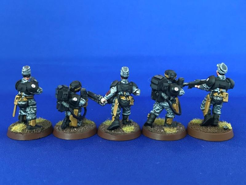 Astra Militarum, Imperial Guard, Imperial Guardsmen, Necromundian 8th, The Spiders