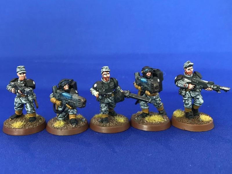 Astra Militarum, Imperial Guard, Imperial Guardsmen, Necromundian 8th, The Spiders