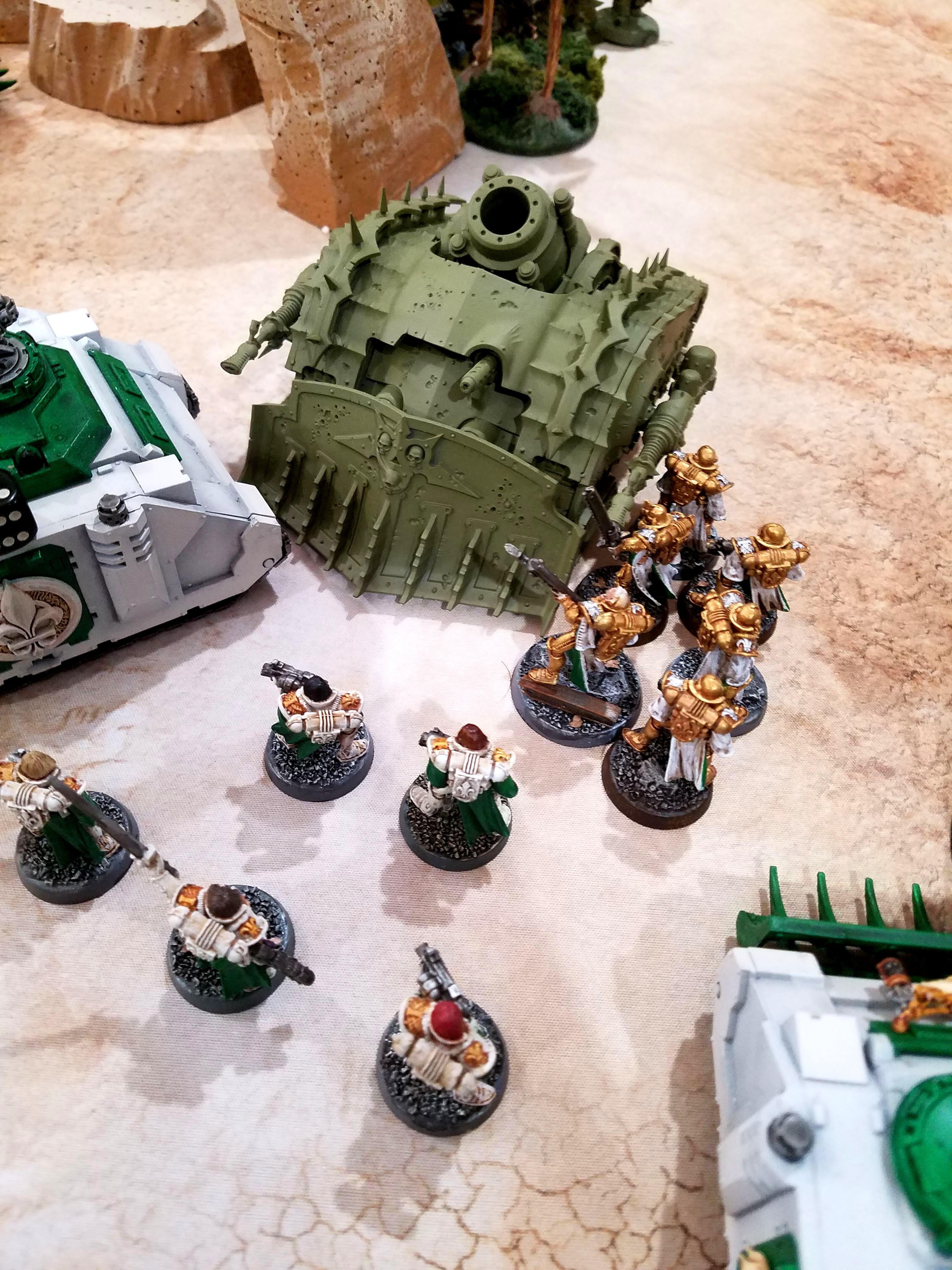 Celestians assault the Crawler