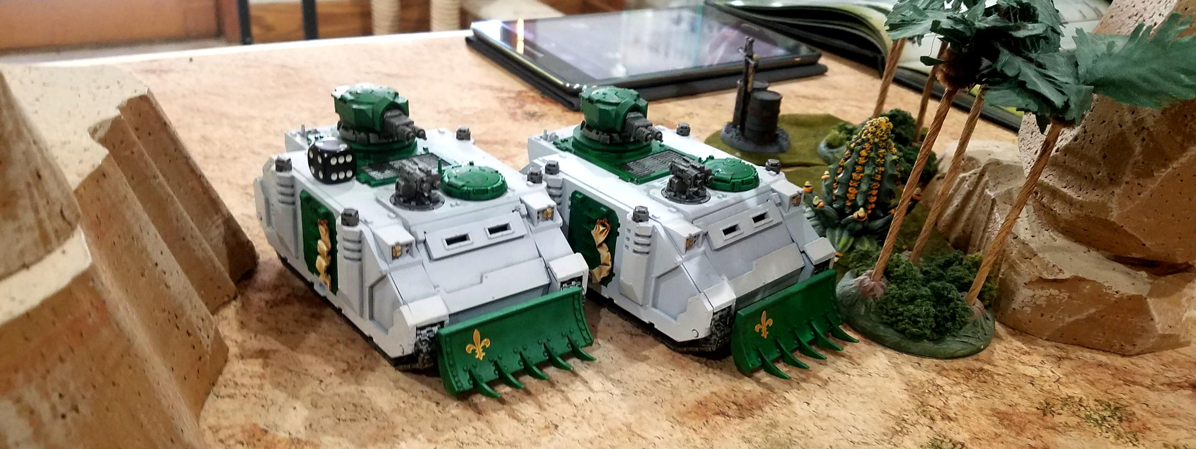 Dominion Immolators speed up the flank