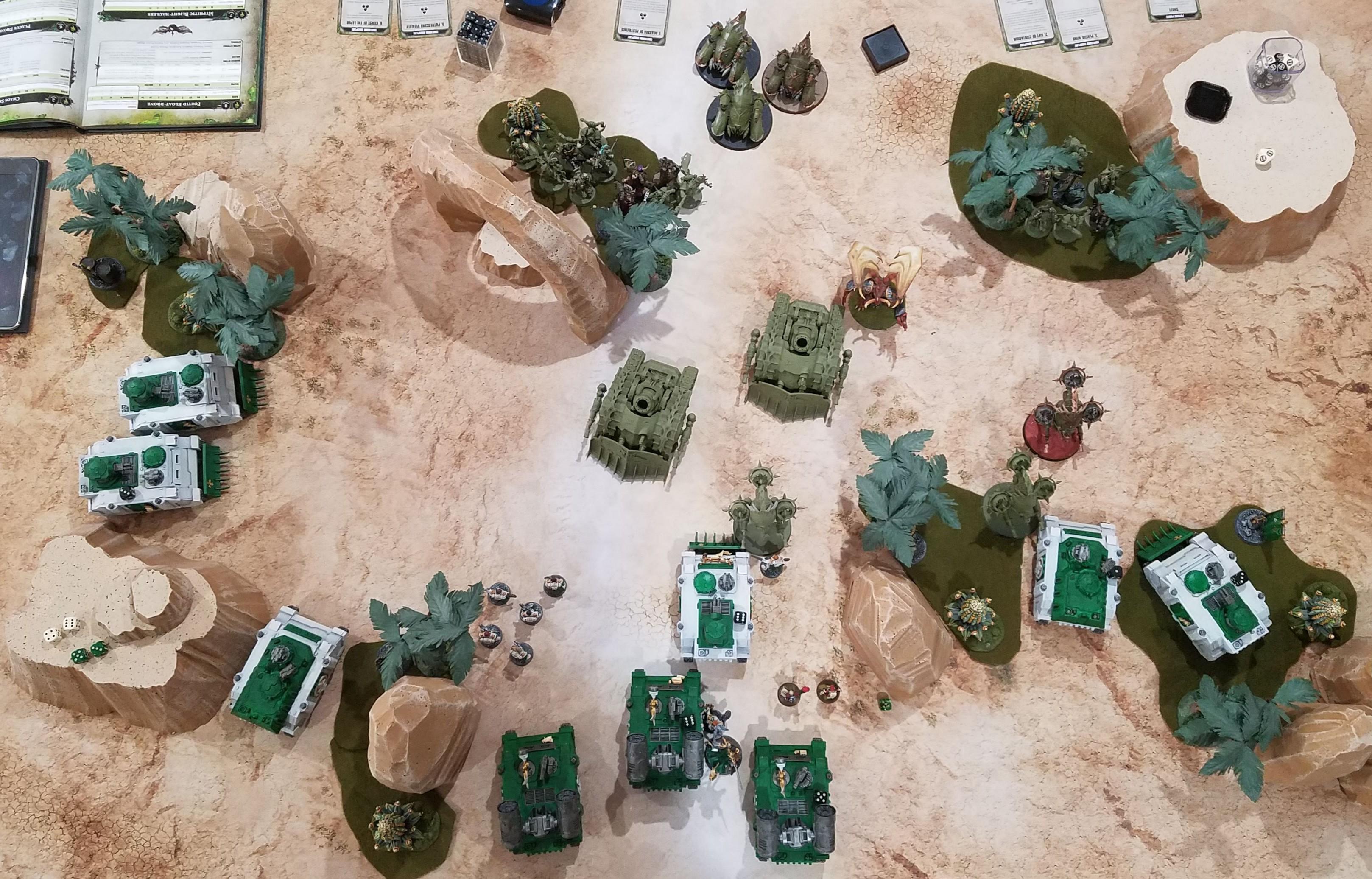 Death Guard Turn 1