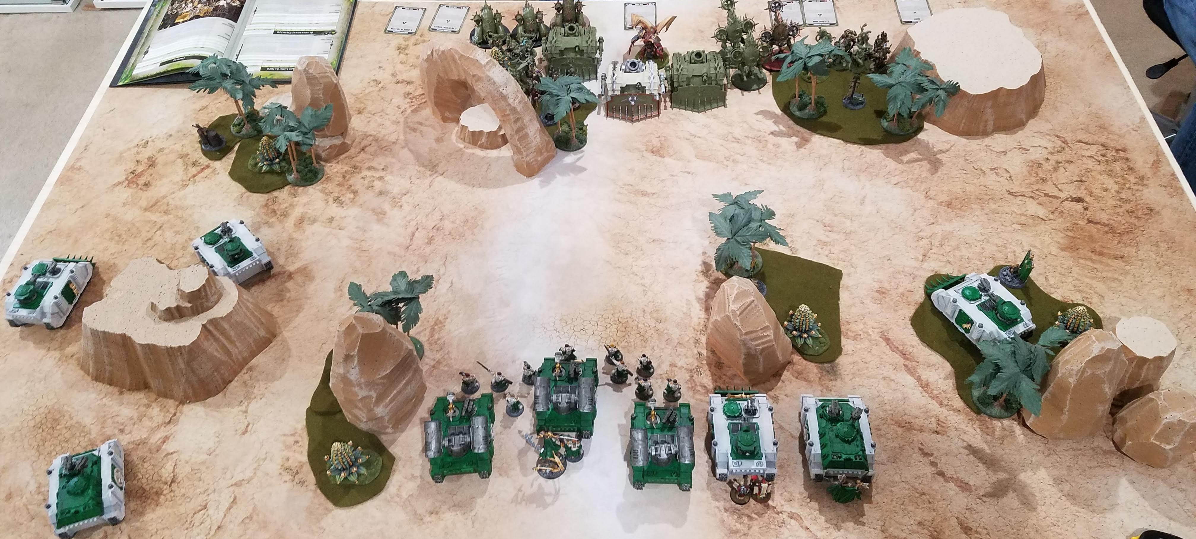 A quick pre-game Vanguard move