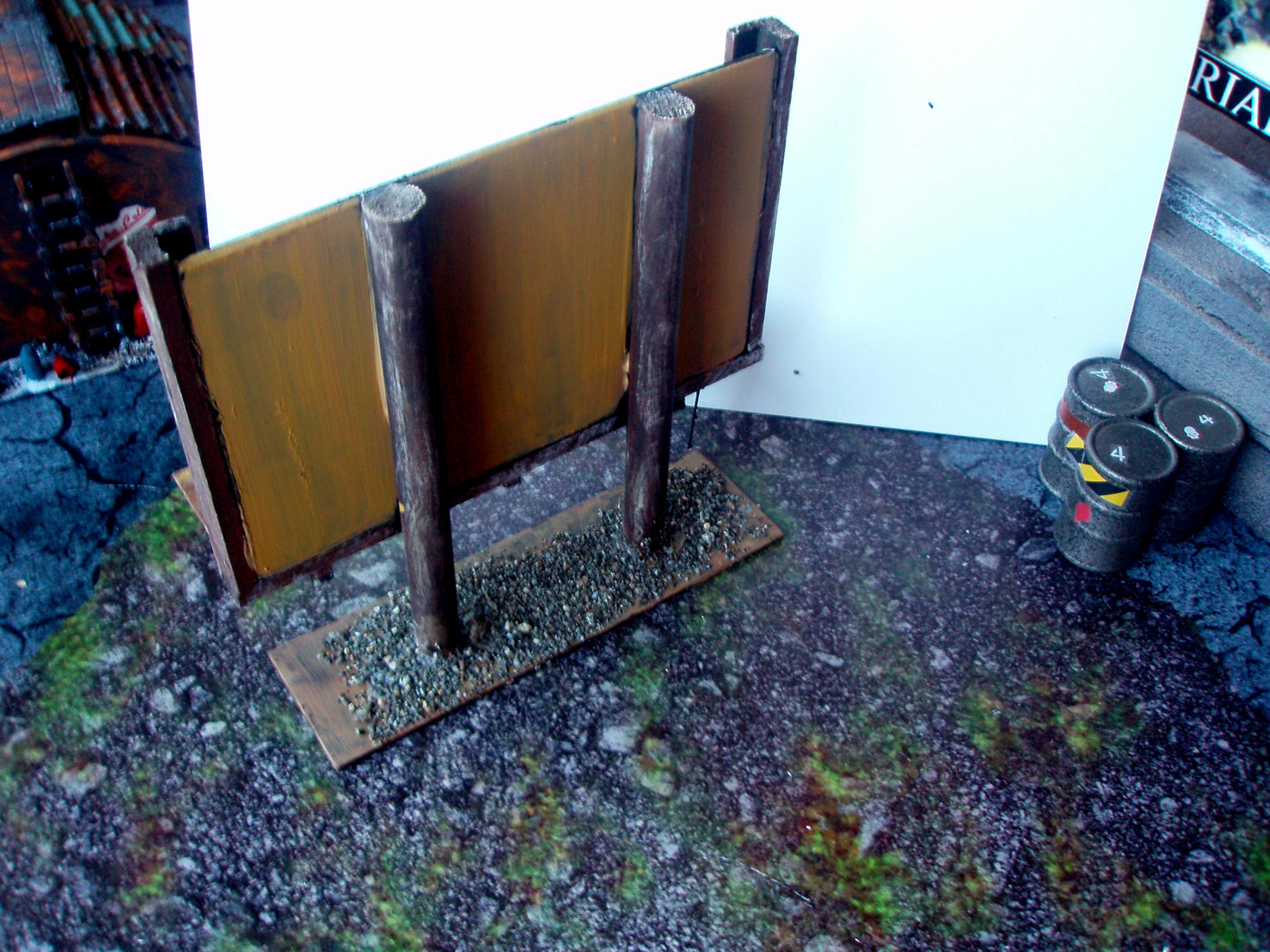 40k Terrain, Billboard, Propaganda, Turn Counter