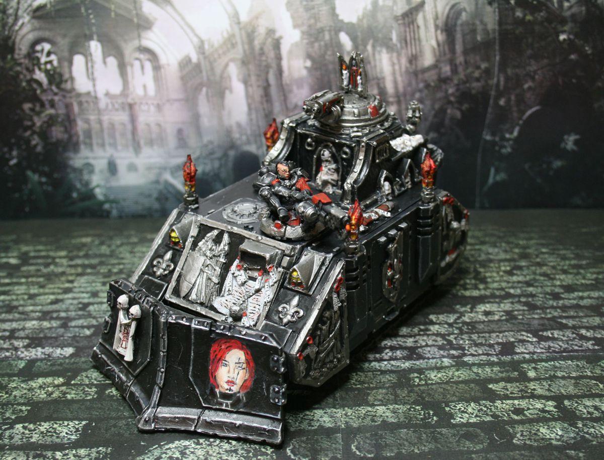 Adepta Sororitas, Conversion, Order Of The Cleansing Blade, Repressor, Sisters Of Battle, Vehicle