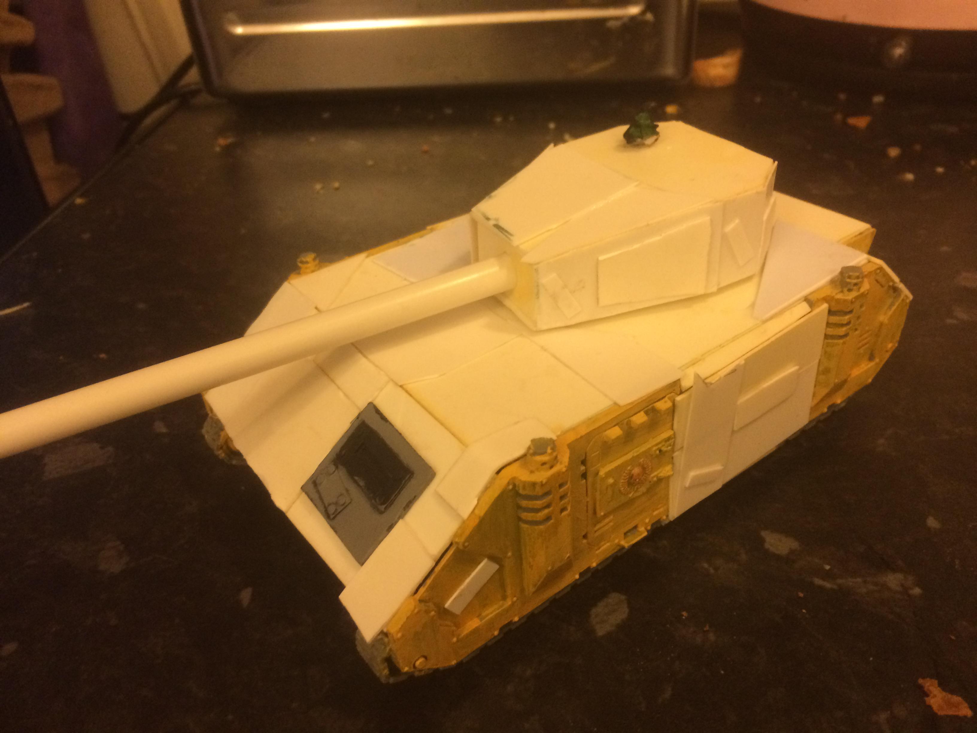 Orks, Scratch Build, Big trakk progress 