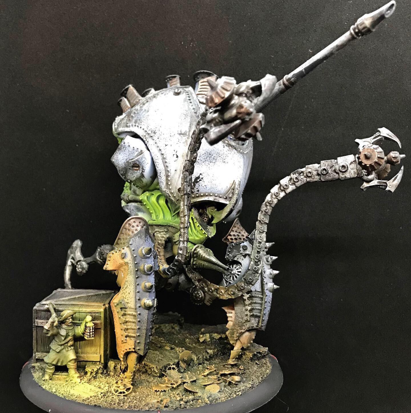Warmachine Kraken by Stevefamine