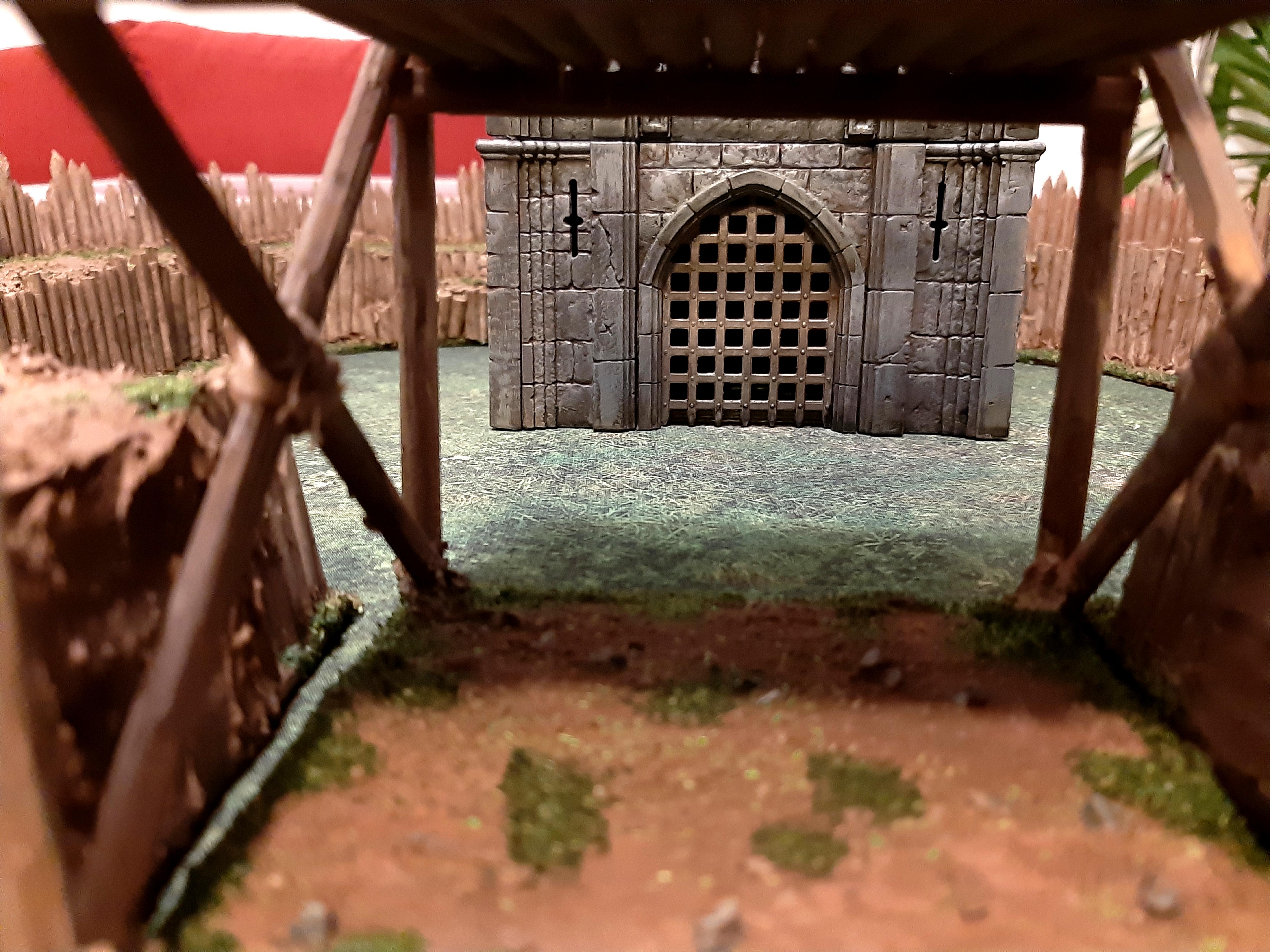 Motte and Bailey set up 2
