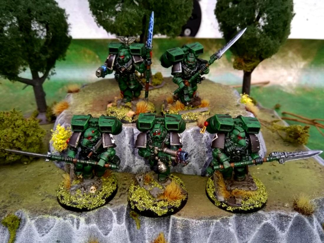 Anvil Industry, Forlorn Hope, Games Workshop, Homebrew Chapter, Imperium Of Man, Kitbash, Luna Wolves, Space Marines, Warhammer 40,000