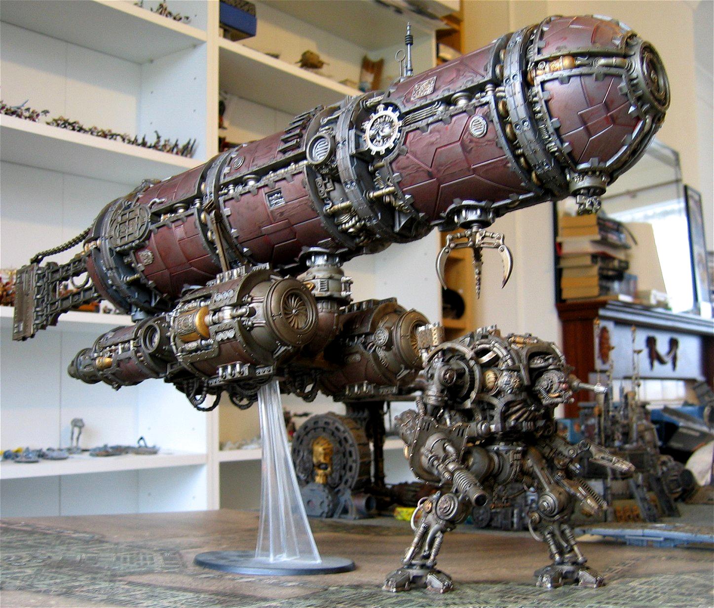 Adeptus Mechanicus, Admech, Airship, Blimp, Mechanicus, Warhammer 40,000