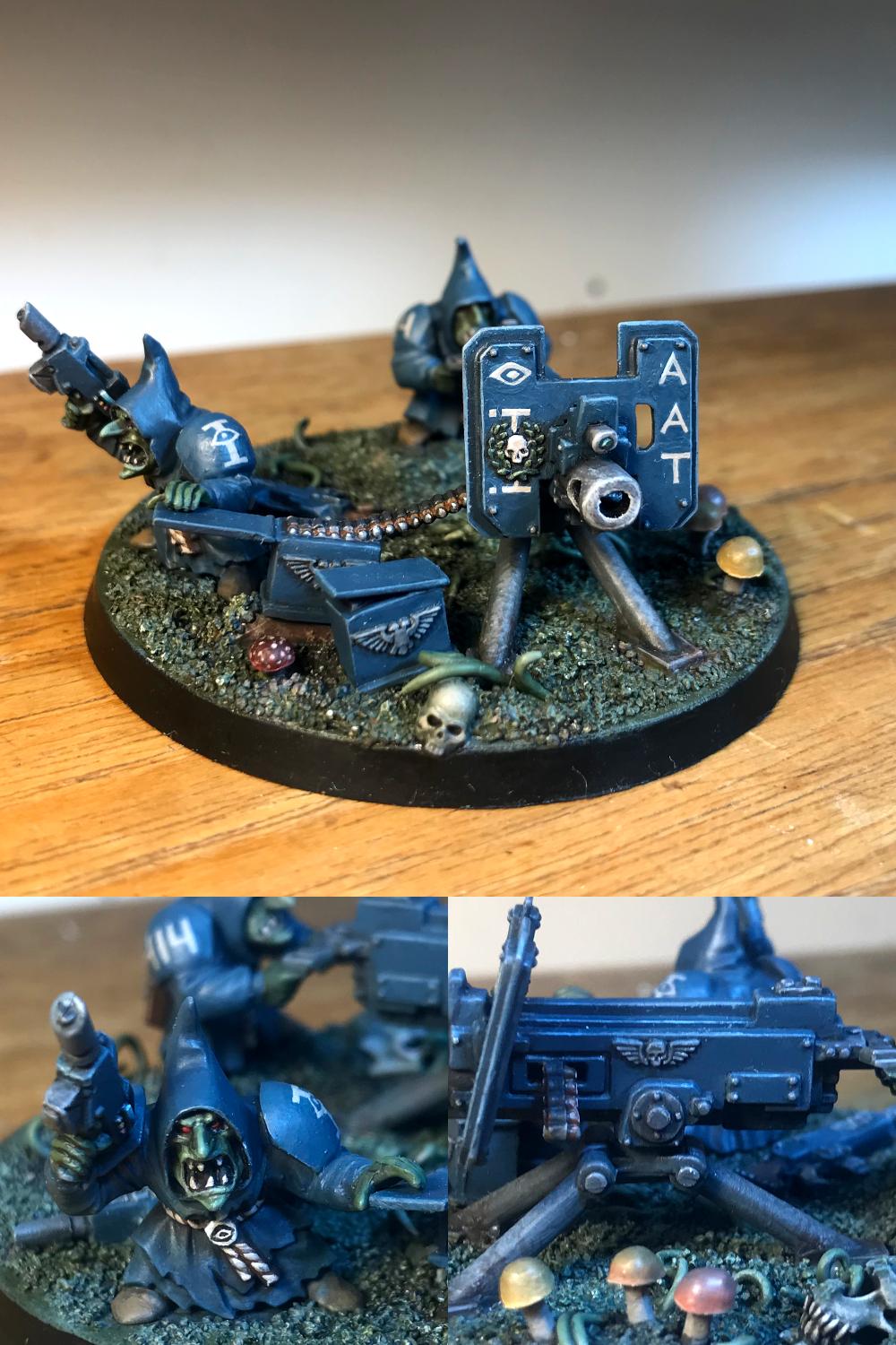 Adeptus Astra Telepathica, Astra Militarum, Grots, Guardsmen, Heavy Bolter, Mushrooms, Suspected Heresy, Warhammer 40,000