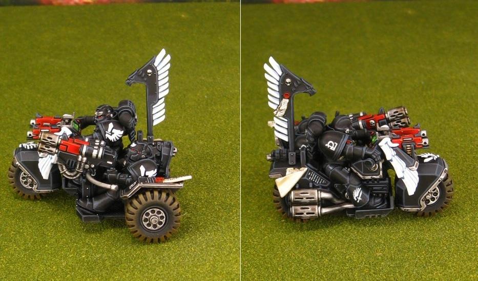 Dark Angels Ravenwing Attack Bike