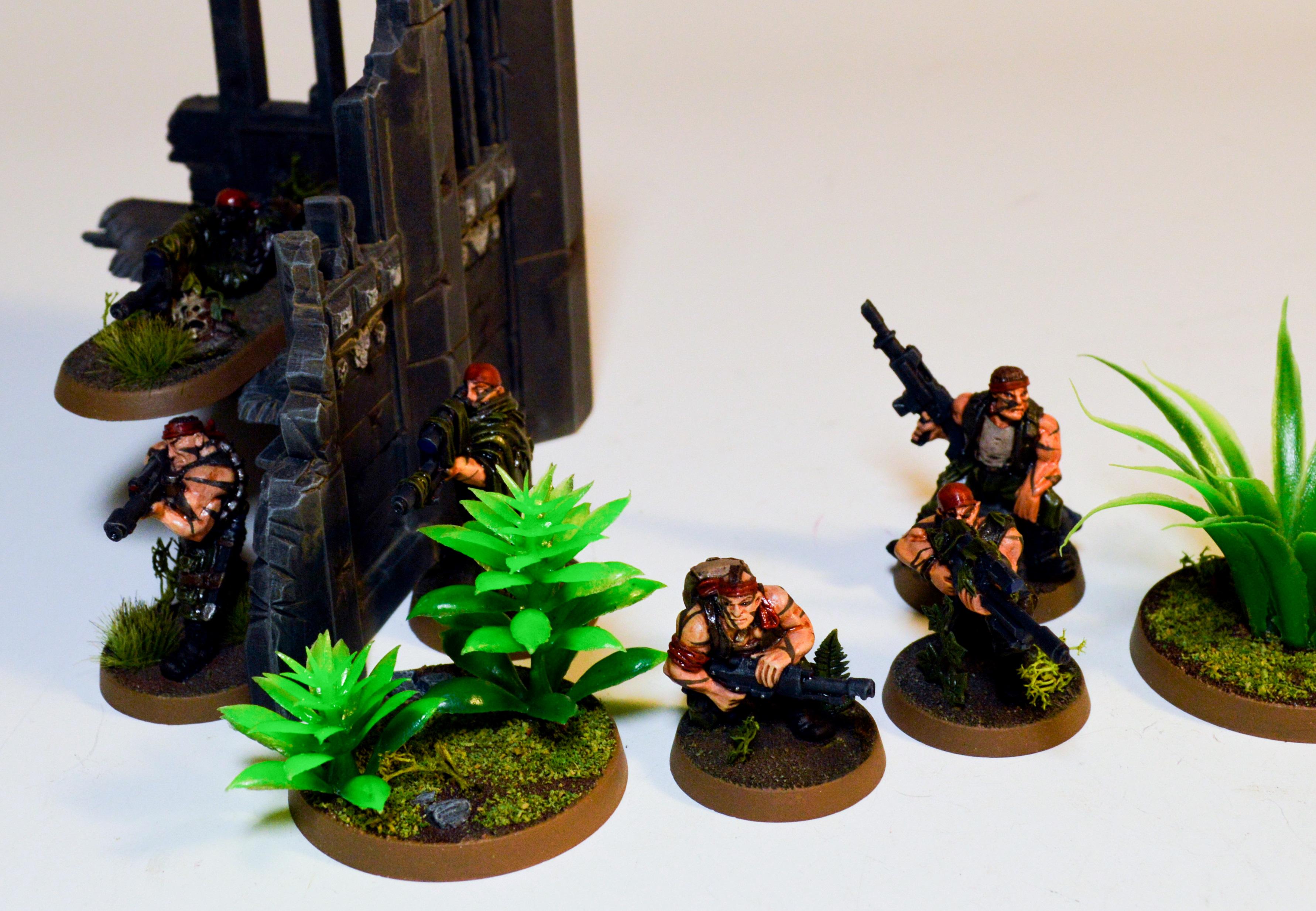 Astra Militarum, Catachan, Imperial Guard, Snipers
