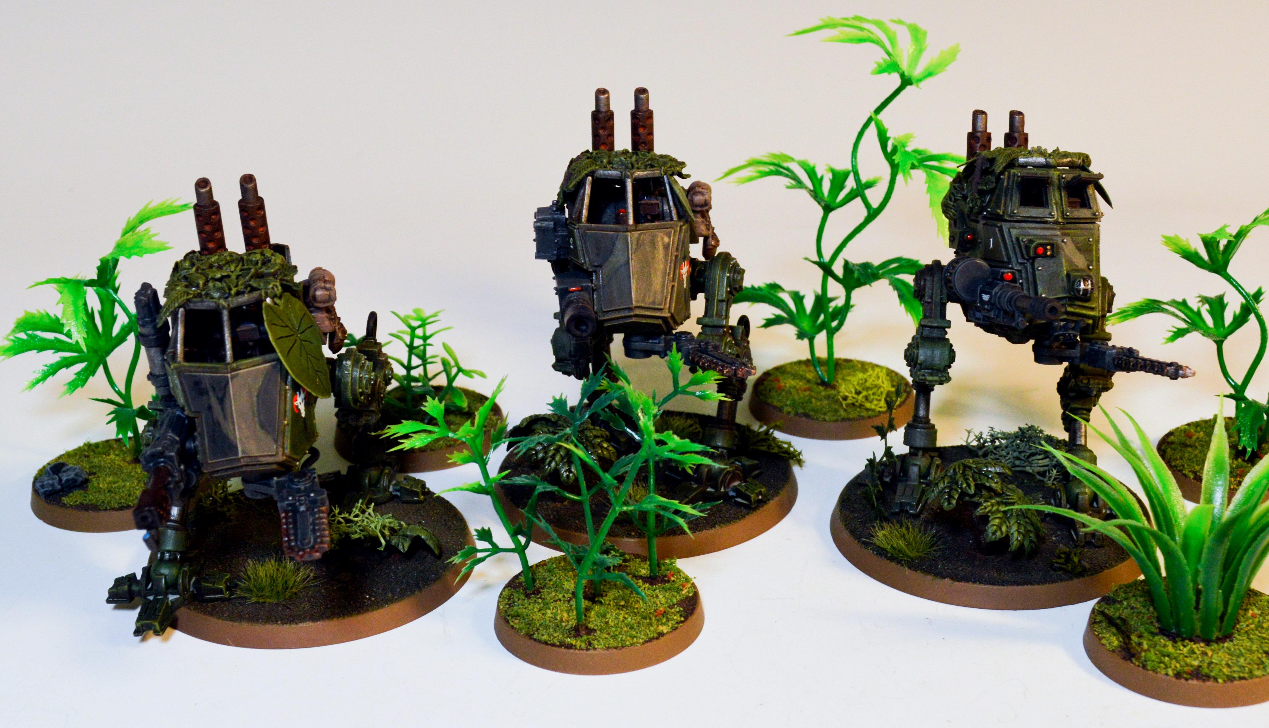 Astra Militarum, Catachan, Imperial Guard, Scout Sentinels