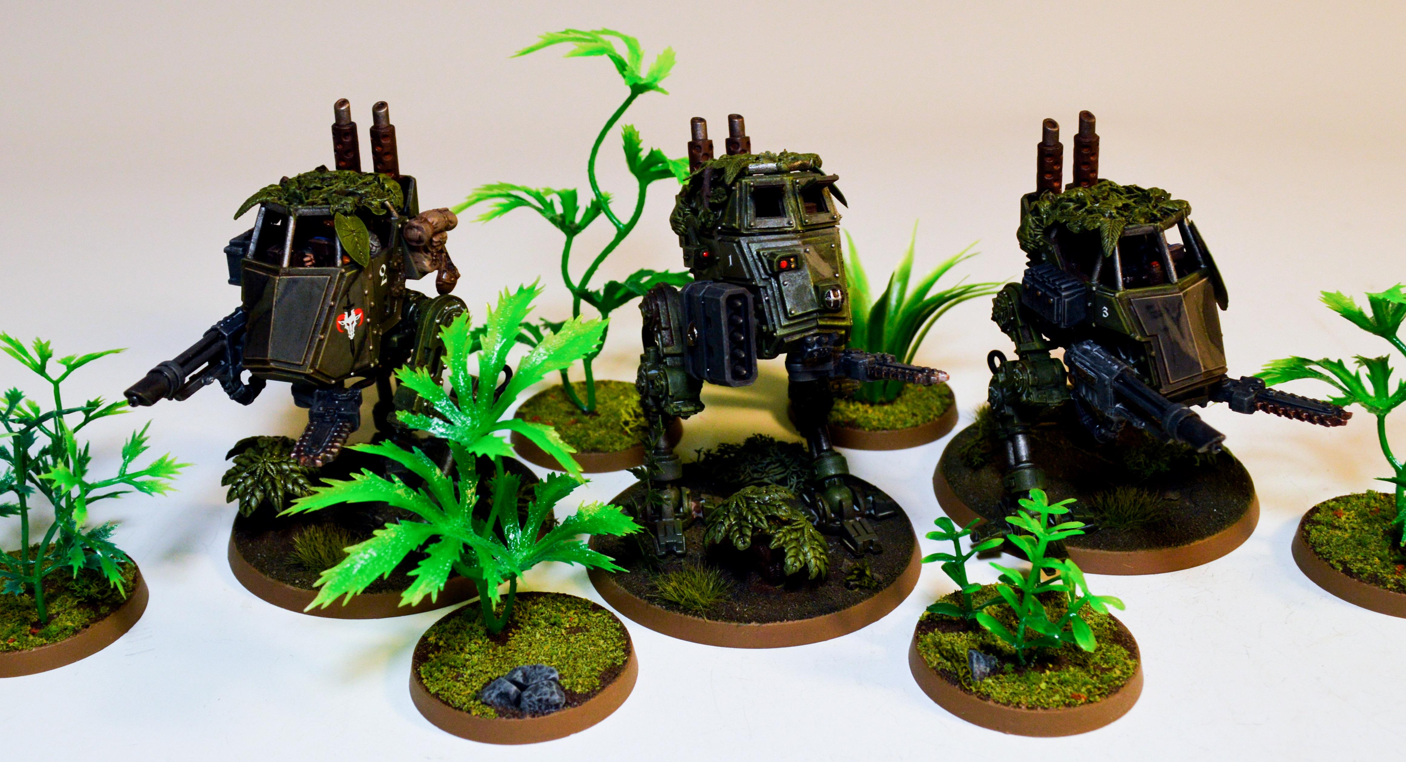 Astra Militarum, Catachan, Imperial Guard, Scout Sentinels