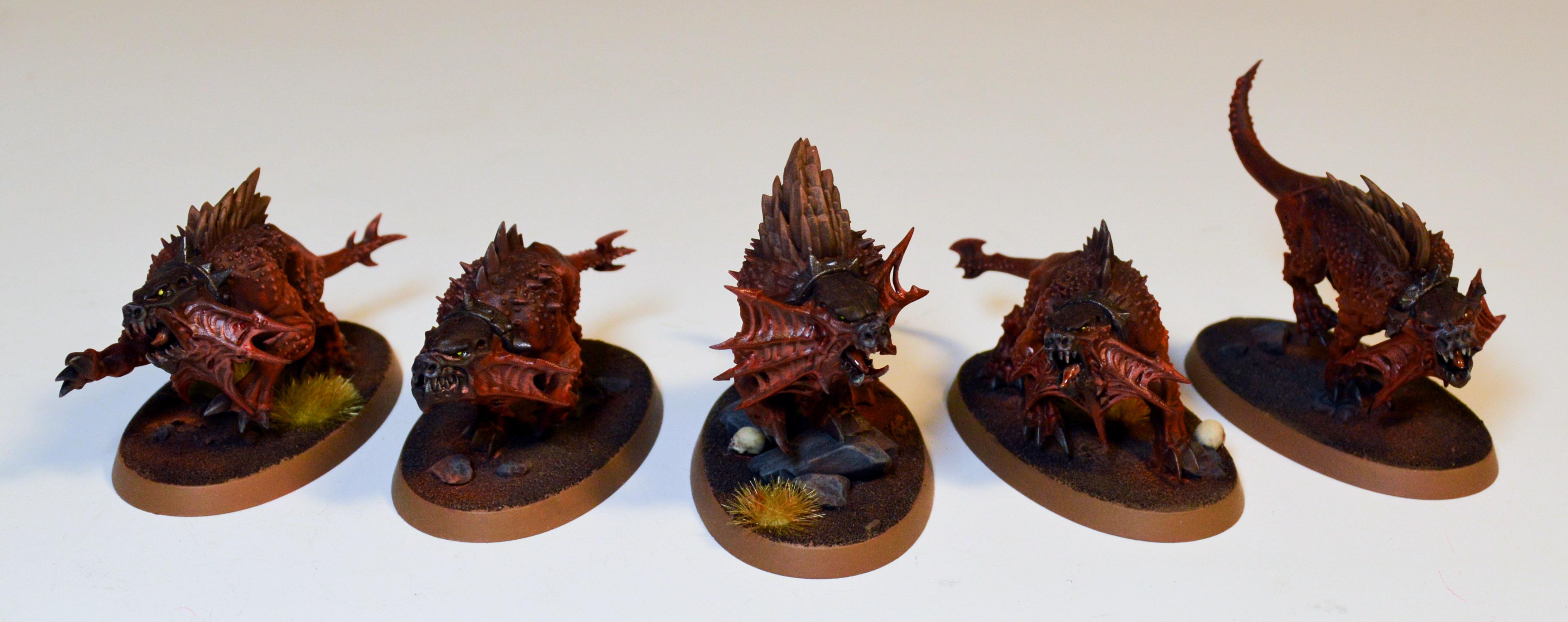 Chaos, Chaos Daemons, Flesh Hounds, Khorne