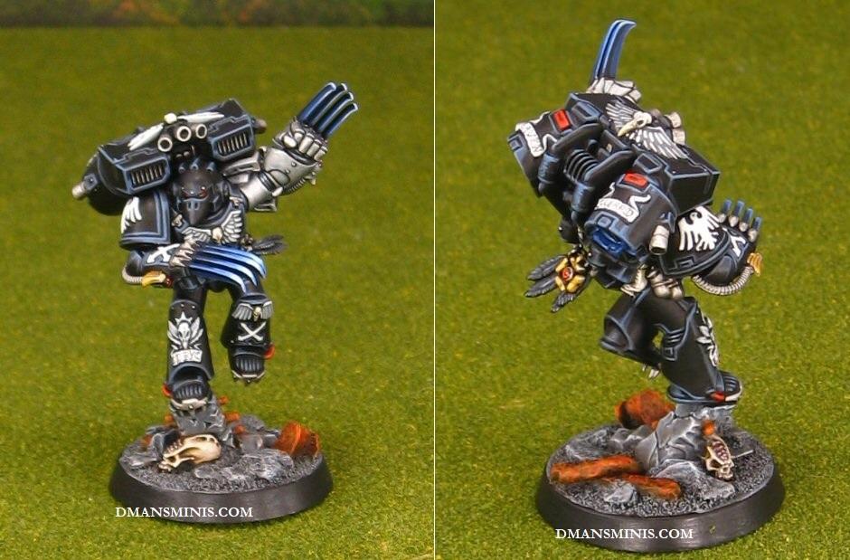 Deathwatch Kill Team member Raven Guard Edryc Satorax