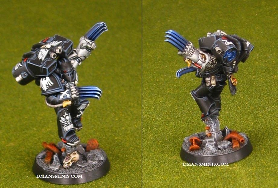 Deathwatch Kill Team member Raven Guard Edryc Satorax