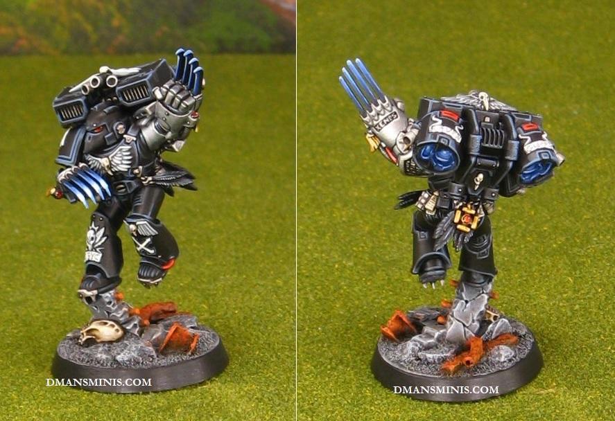 Deathwatch Kill Team member Raven Guard Edryc Satorax