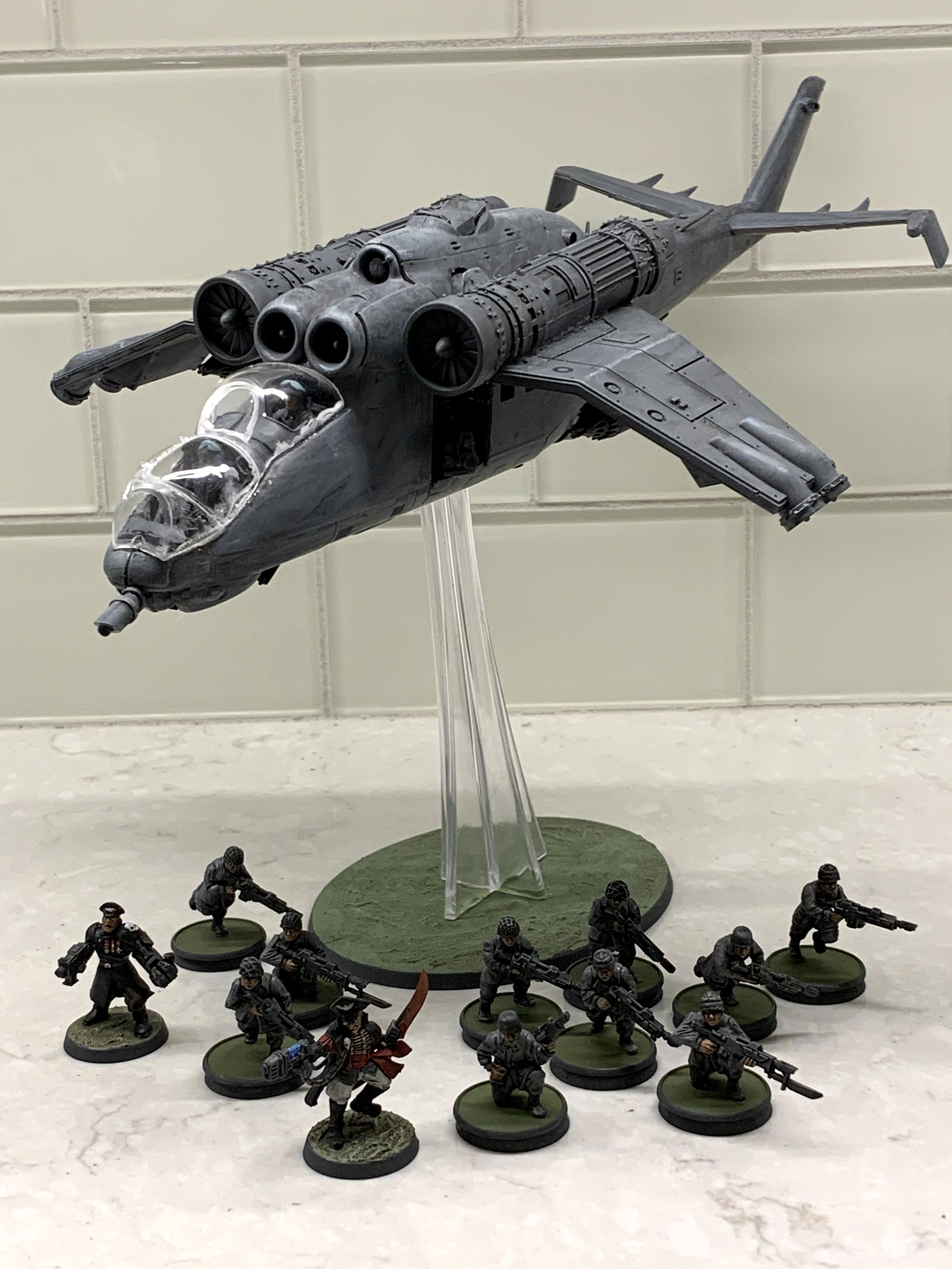 Gunship, Hind, Imperial Guard, Valkyrie