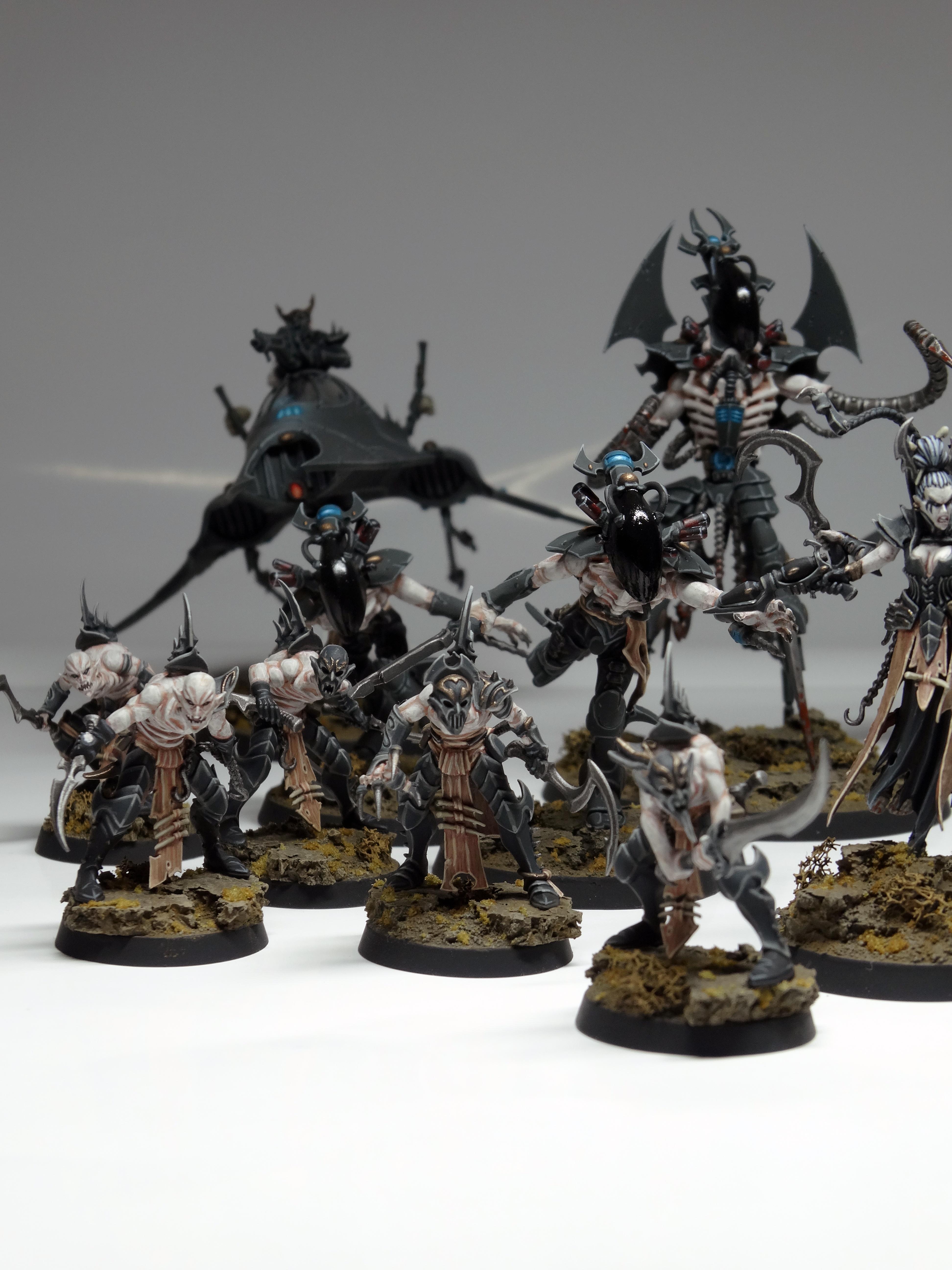 Army, Commoragh, Conversion, Coven, Cronos, Dark Eldar, Drukhari, Grotesques, Haemonculus, Kabal, Kitbash, Object Source Lighting, Venom, Warhammer 40,000, Warhammer Fantasy, Wracks, Xenos