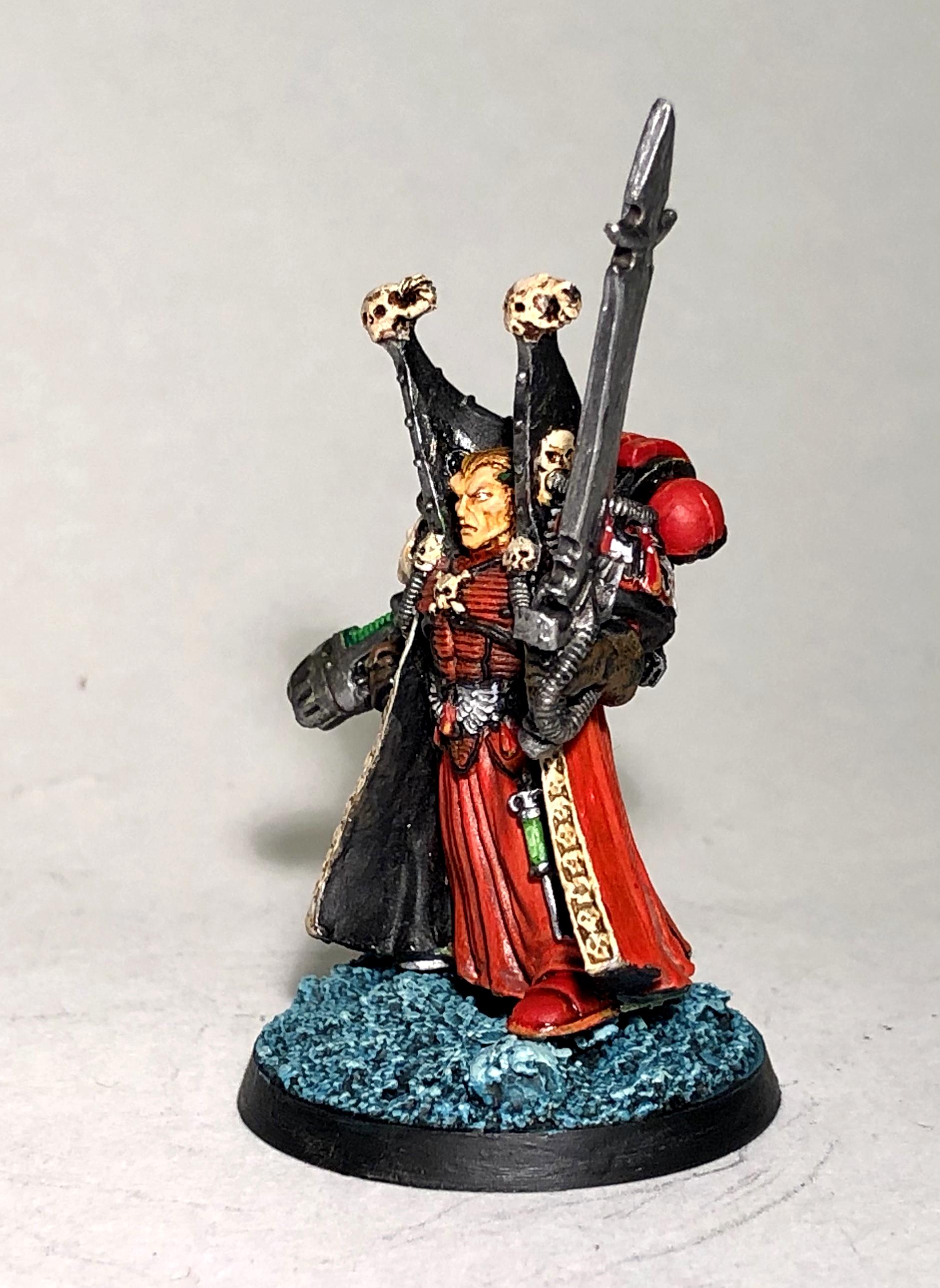 2nd Edition, Blood Angels, Characters, Librarian, Mephiston, Space Marines, Warhammer 40,000