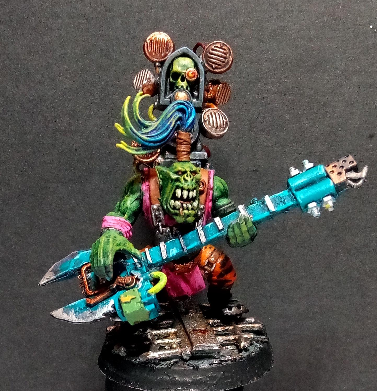 Boy, Goff Rocker, Orks, Rocker