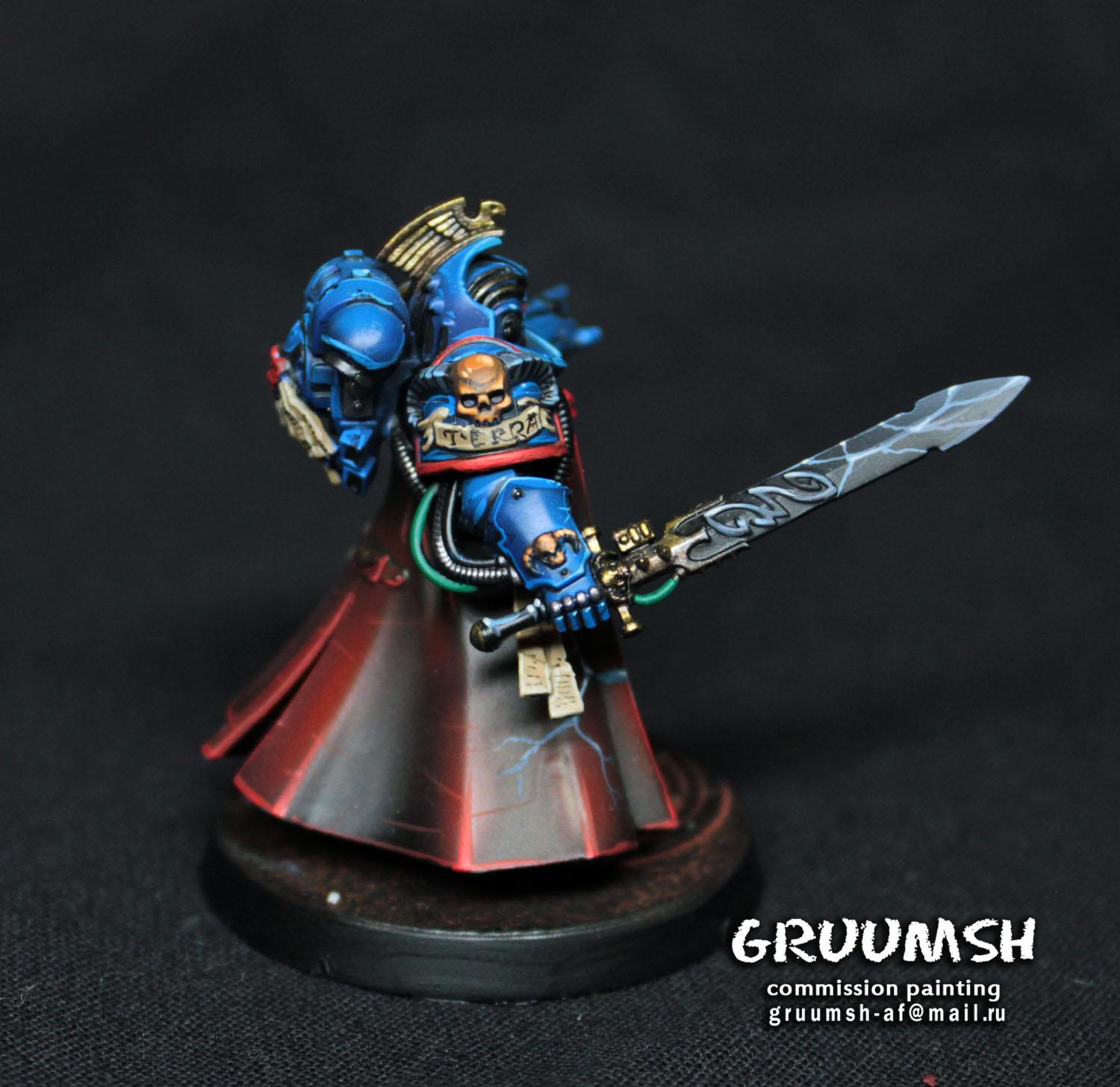 Astartes, Gruumsh, Librarian, Space Marines, Warhammer 40,000, Warhammer Fantasy