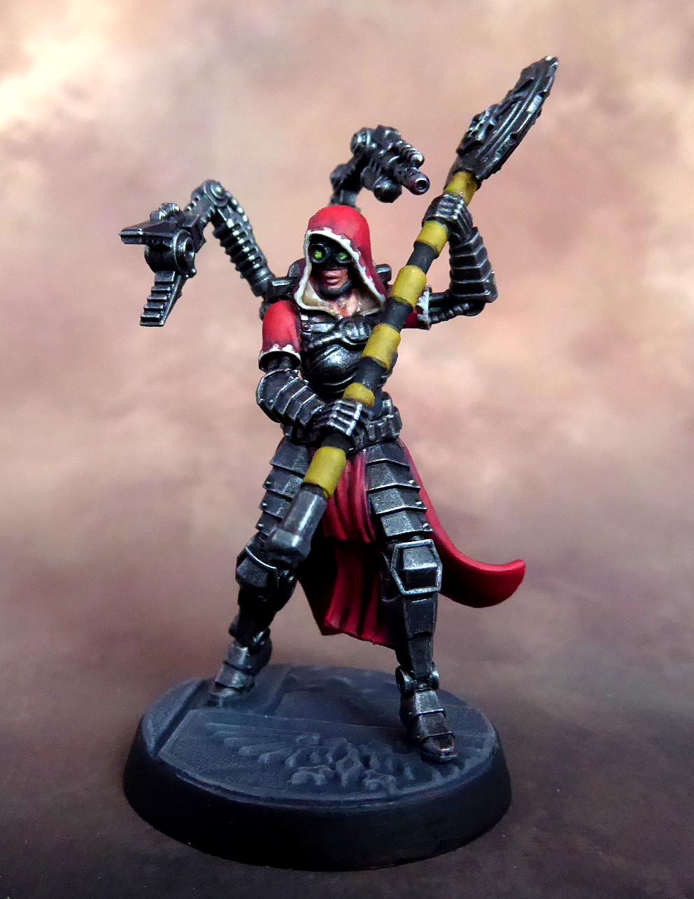 Ad Mech, Artel W, Astra Miitarum, Female, Tech-priest Enginseer