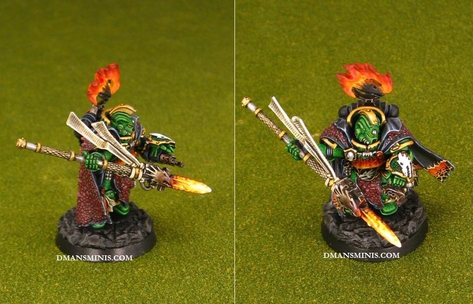 Vulkan He'Stan Forgefather of the Salamanders Space Marines