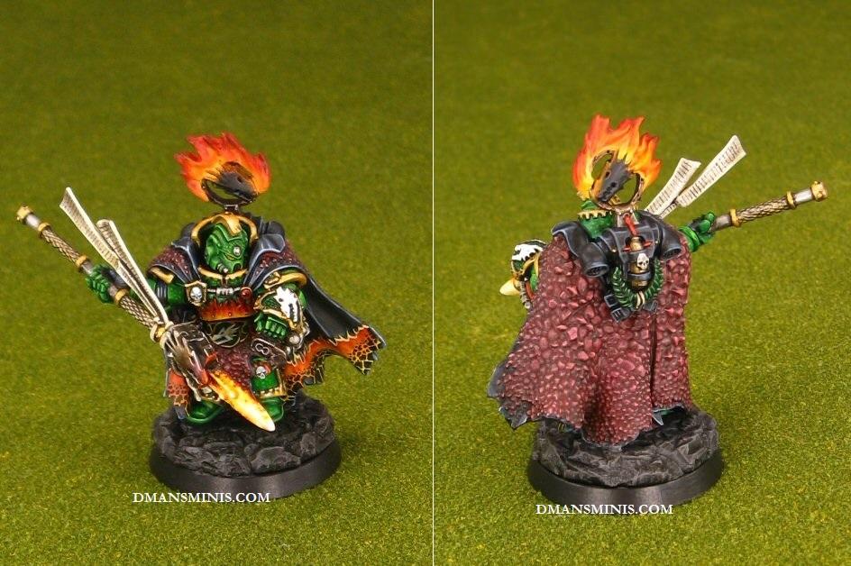 Vulkan He'Stan Forgefather of the Salamanders Space Marines