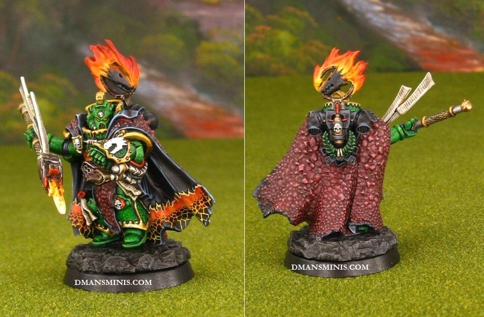 Vulkan He'Stan Forgefather of the Salamanders Space Marines