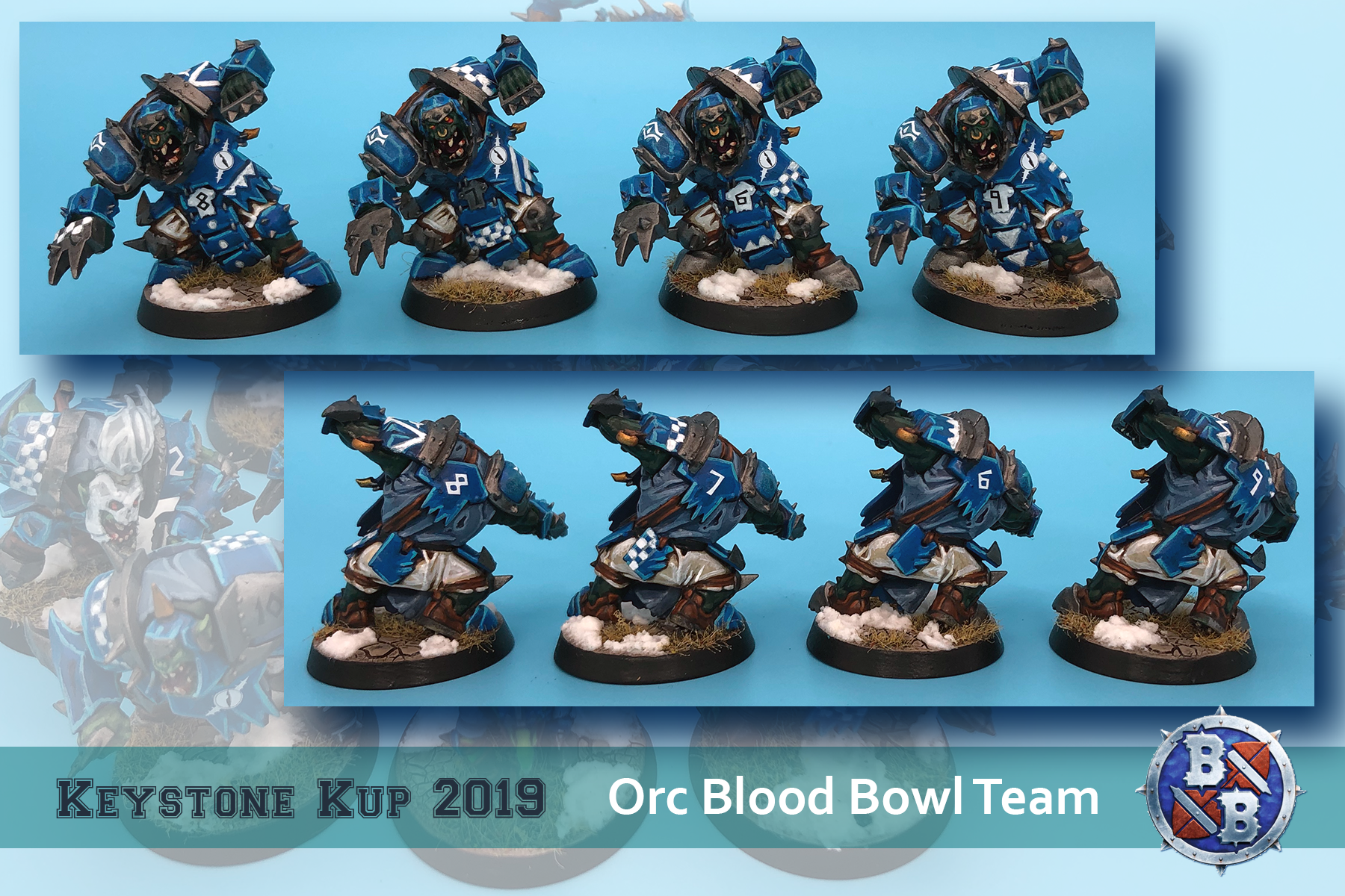 Black Orcs, Blood Bowl, Keystone Kup, Orcs
