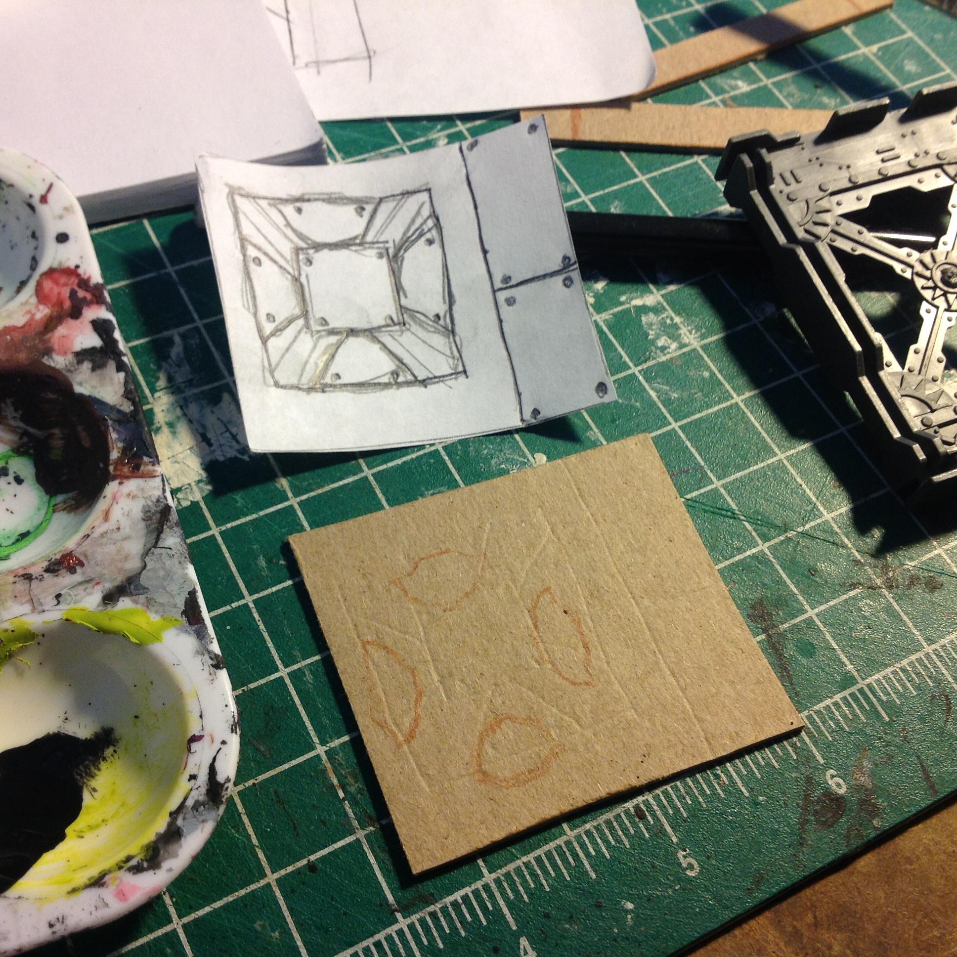 Pattern plate