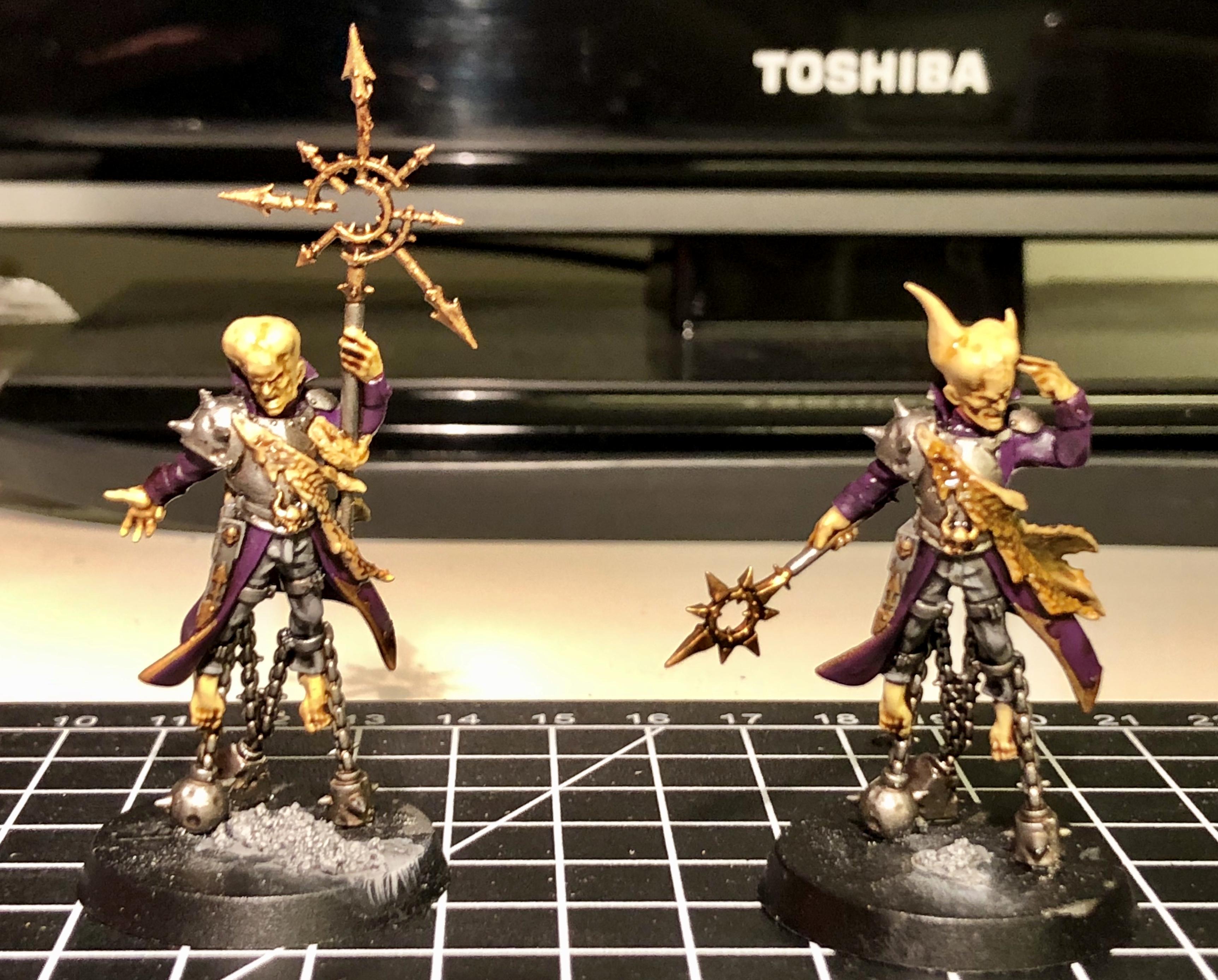Baddies, Blackstone Fortress, Blackstone Fortress. Baddies, Rogue Psykers, Warhammer 40,000, Warhammer Quest, Work In Progress