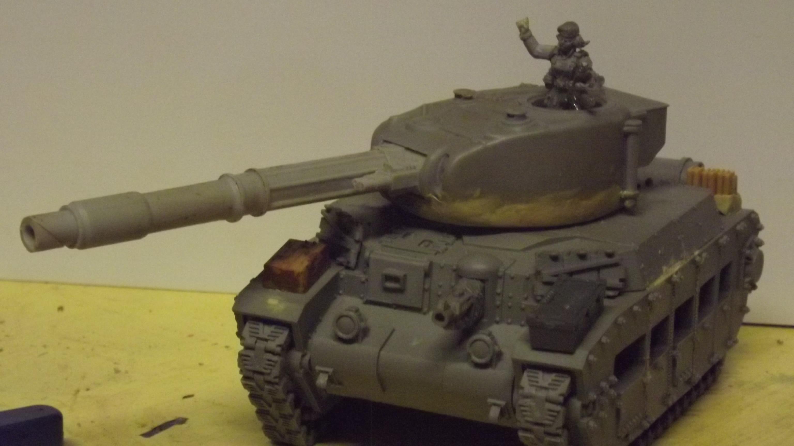Churchill, Conversion, Imperial Guard, Leman Russ, Matilda, Matilda Fury, Militia, Proxy, Tank, Vanquisher, Victoria Miniatures