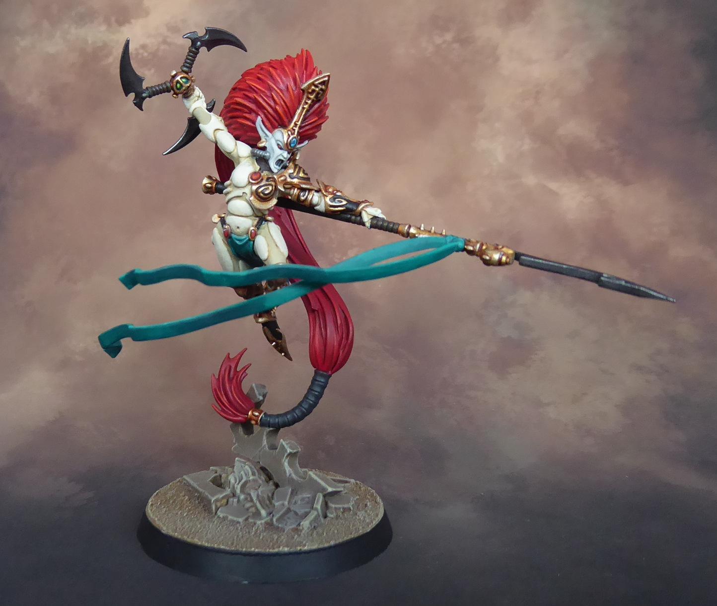 Aeldari, Eldar, Howling Banshees, Jain Zar, Poenix Lord