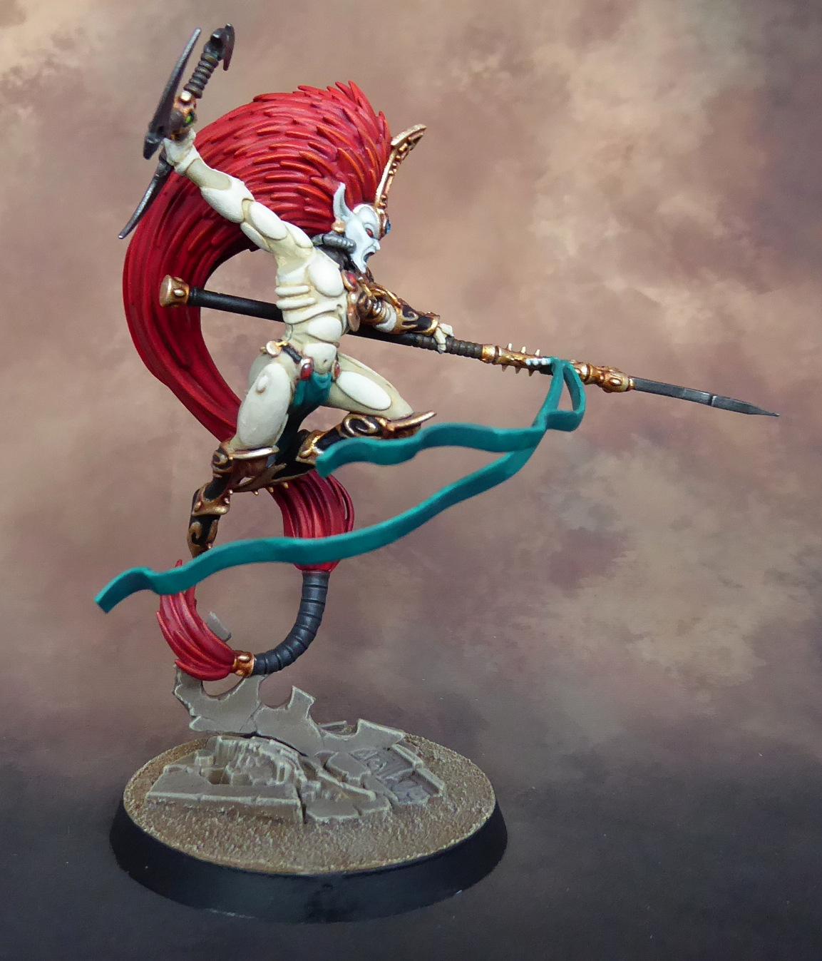 Aeldari, Eldar, Howling Banshees, Jain Zar, Poenix Lord