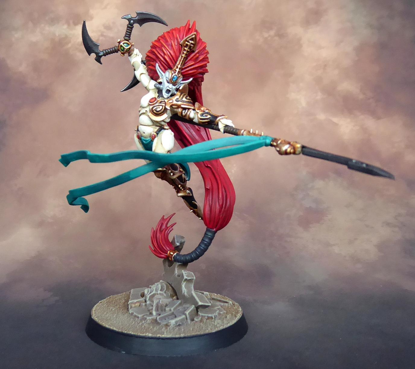Aeldari, Eldar, Howling Banshees, Jain Zar, Poenix Lord