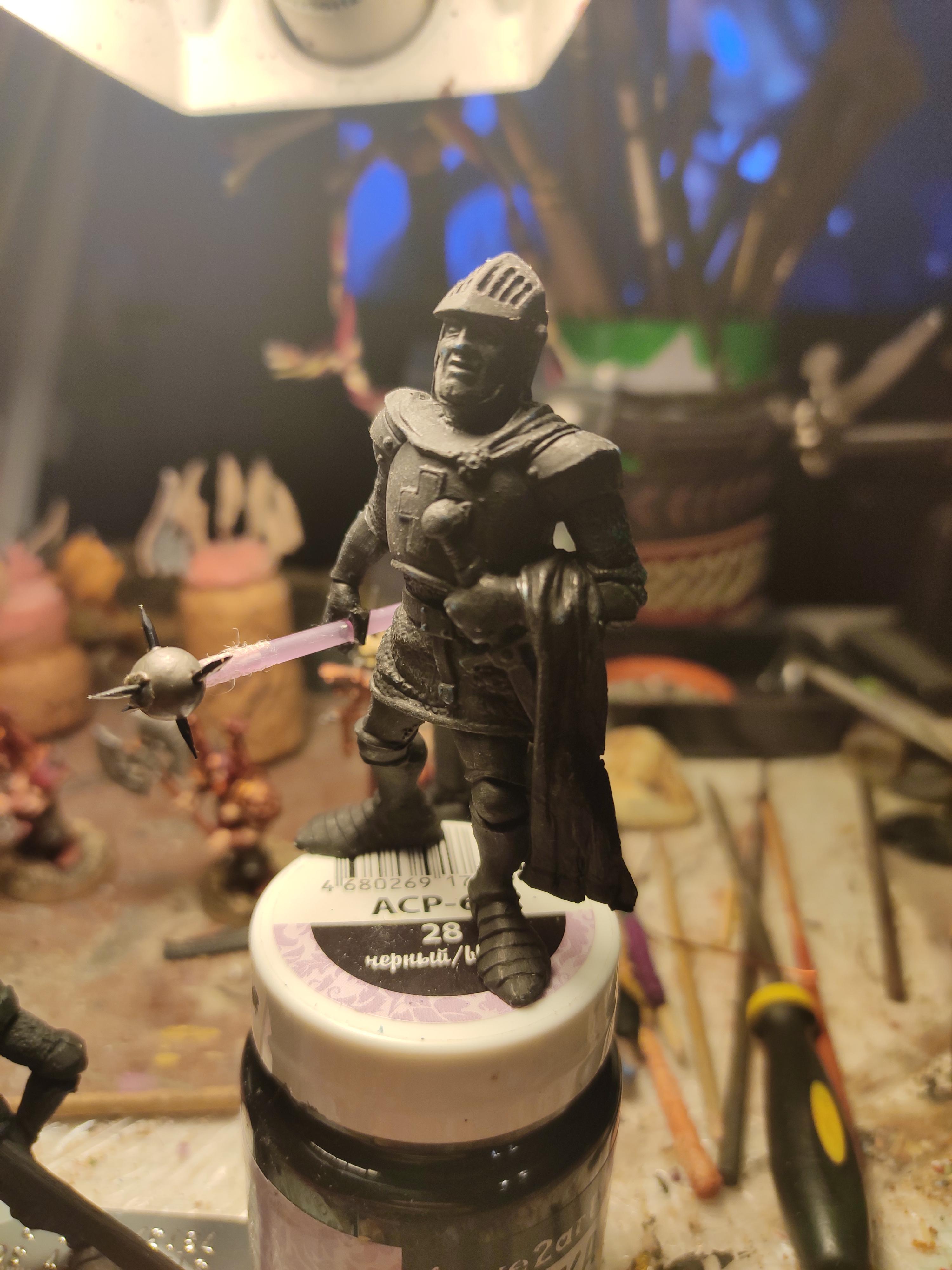 &#1041;&#1080;&#1090;&#1074;&#1099; Fantasy, 1996, Cape, Conversion, Crusader, Fantasy Battles, From Russia, Infantry, Knights, Mace, Order, Retro, Scratch Build, Technolog, Tehnolog, Work In Progress