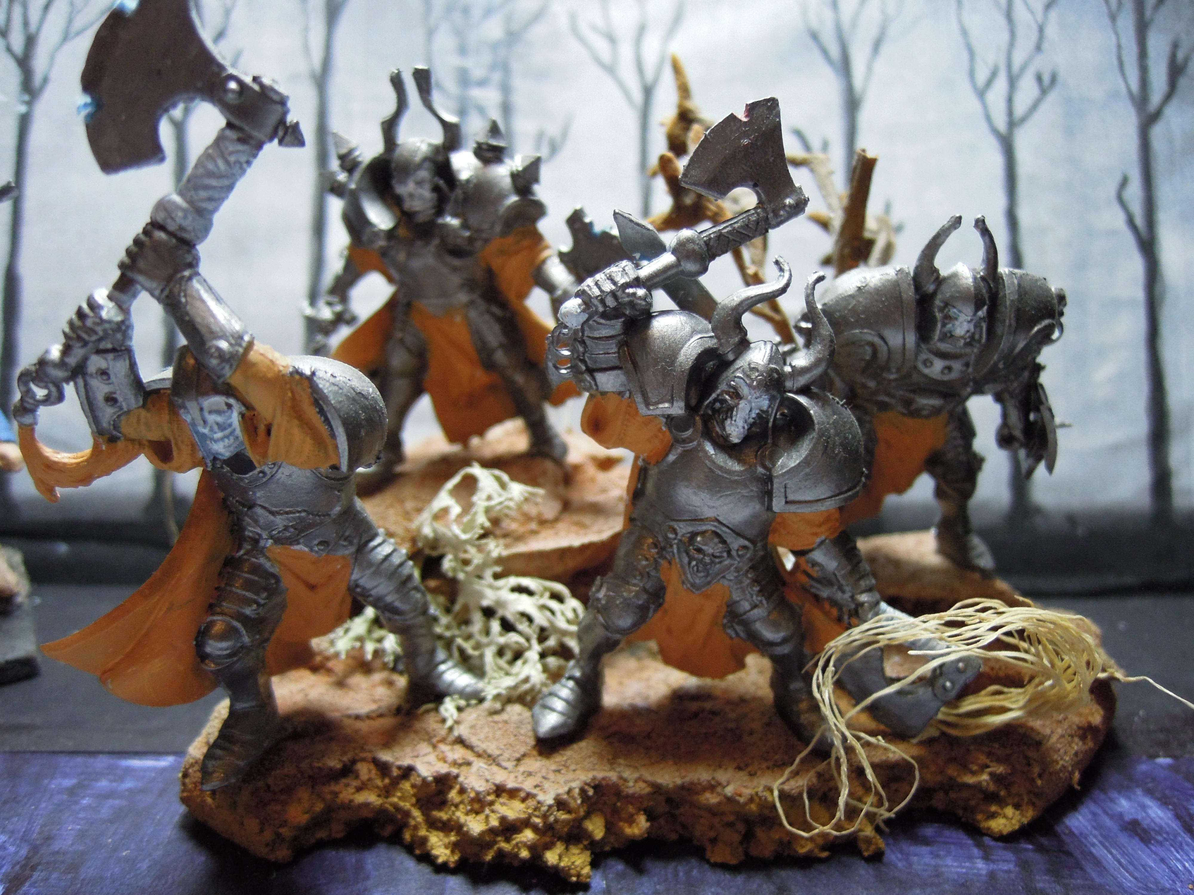 &#1041;&#1080;&#1090;&#1074;&#1099; Fantasy, Axe, Death Knight, Fantasy Battles, From Russia, Infantry, Knights, Regiment, Technolog, Tehnolog, Undead, Work In Progress
