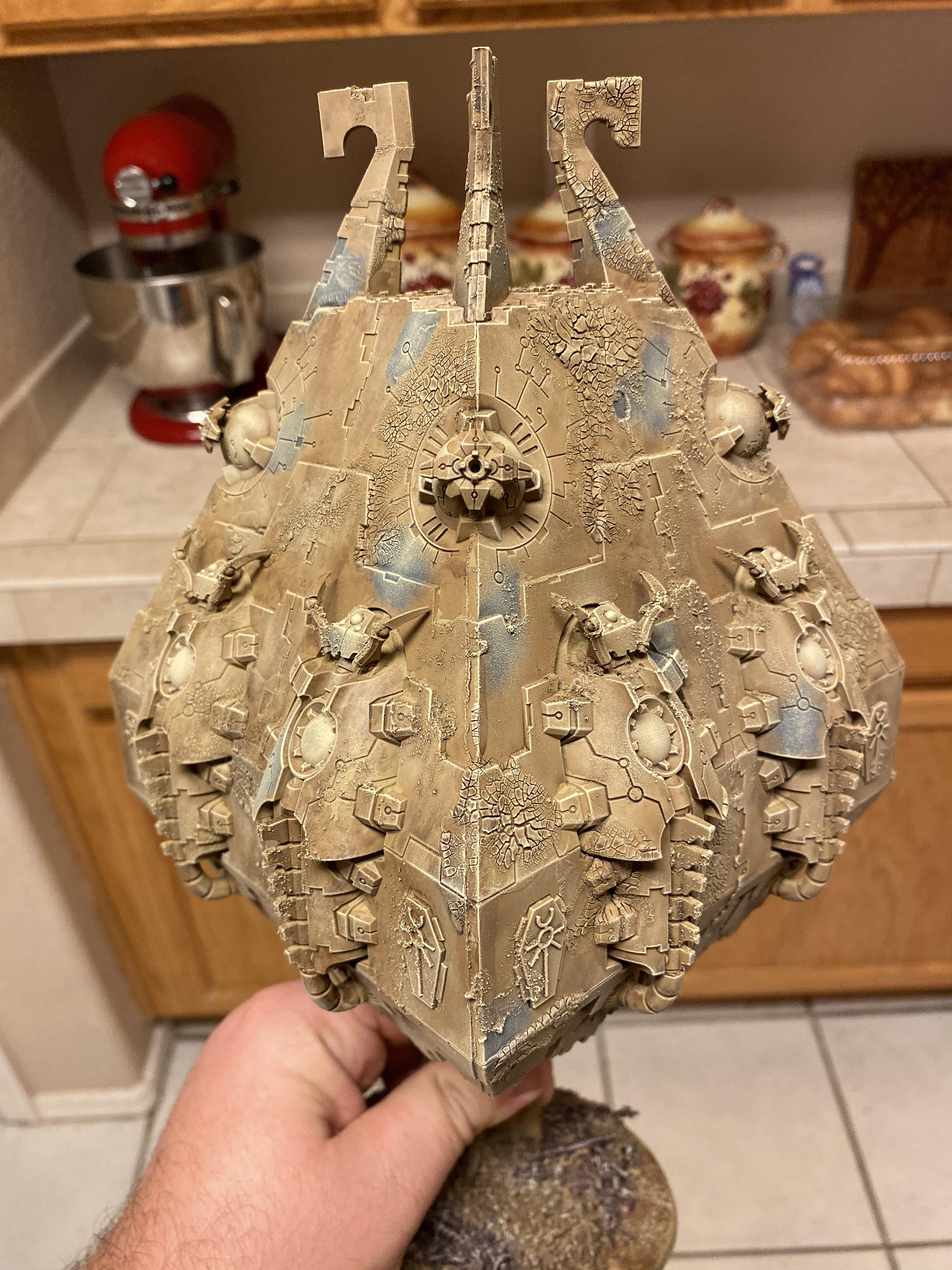 Necrons, Obelisk, Necron Sandcron Obelisk