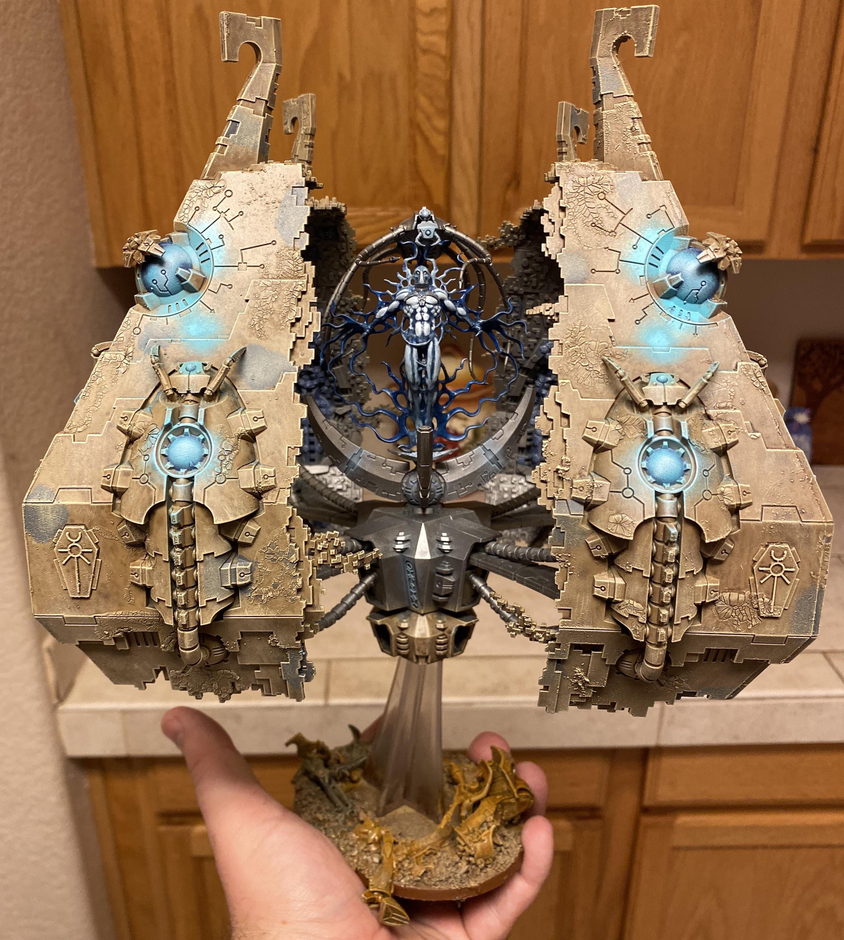 Necrons, Necron Sandcron Tesseract Vault 
