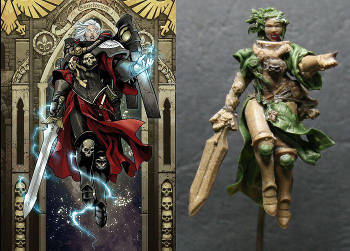 Adepta, Ephrael Stern, Scratch Build, Sisters Of Battle, Sororitas