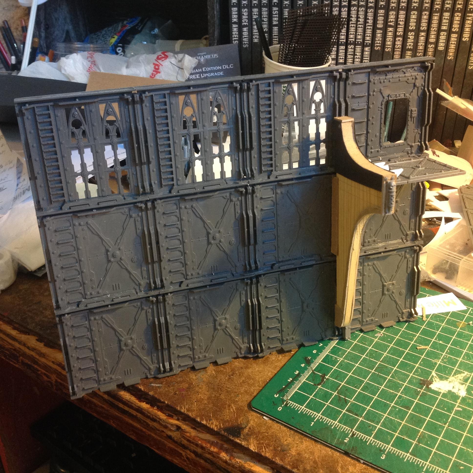 Homemade, Kitbash, Necromunda, Scratch Build, Spacehulk, Terrain, Waaazag, Warhammer 40,000, Work In Progress