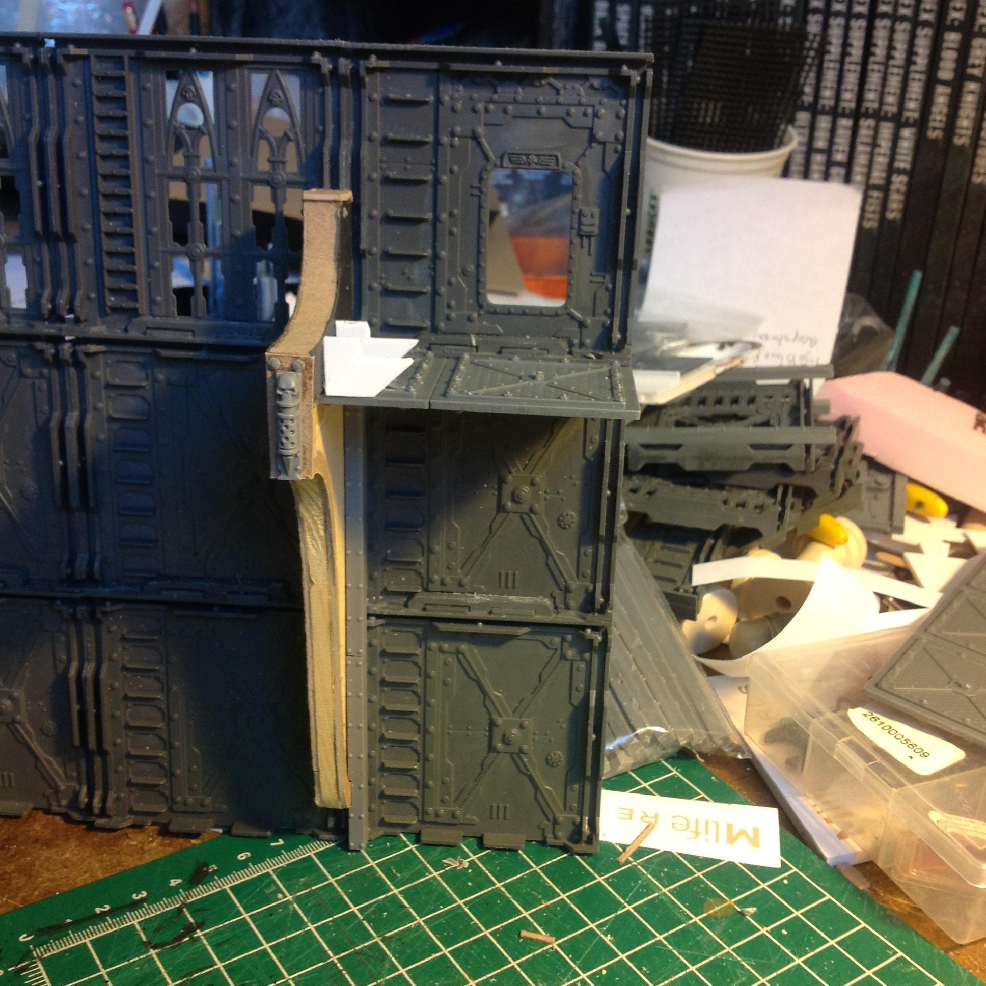 Homemade, Kitbash, Necromunda, Scratch Build, Spacehulk, Terrain, Waaazag, Warhammer 40,000, Work In Progress